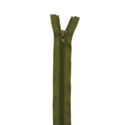 Fermeture séparable 70 cm col 999 vert militaire