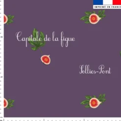 Figues noires - Fond violet