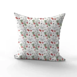 Fraise et cerise - Fond blanc