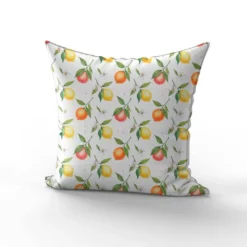 Fruits et fleurs - Fond blanc