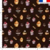 Gourmandises - Fond chocolat - Création Cat&Colours