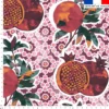 Grenade et céramique - Fond rose