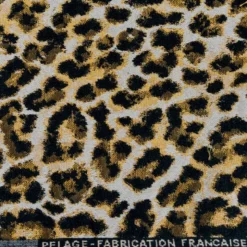 Jacquard motif léopard