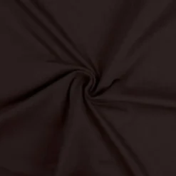 Jersey de coton uni marron