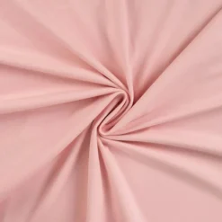 Jersey de coton uni rose clair
