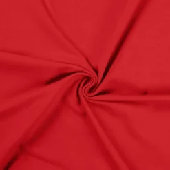 Jersey de coton uni rouge