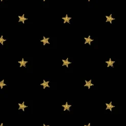 Jersey imprimé étoiles effets pailletés