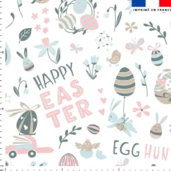 Joyeuse Pâques - Fond blanc
