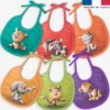 Kit bavoirs en éponge motif animaux du monde colorés - Création Stillistic