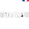 Kit bavoirs en éponge motif animaux de la nuit