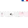 Kit bavoirs en éponge motif ballet
