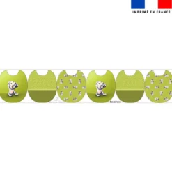 Kit bavoirs en éponge motif bébé dalmatien - Création Stillistic