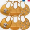 Kit bavoirs en éponge motif bébé éléphant - Création Stillistic