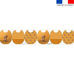 Kit bavoirs en éponge motif bébé ours - Création Stillistic