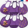 Kit bavoirs en éponge motif bébé perroquet - Création Stillistic
