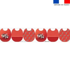 Kit bavoirs en éponge motif bébé raton - Création Stillistic