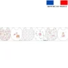 Kit bavoirs en éponge motif biche aquarelle