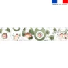Kit bavoirs en éponge motif choupisson aquarelle