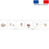 Kit bavoirs en éponge motif fées