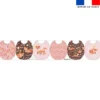 Kit bavoirs en éponge motif folk fox