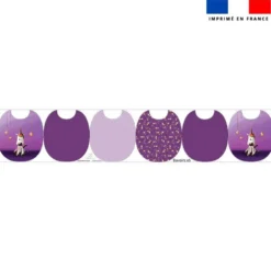 Kit bavoirs en éponge motif licorne - Création Stillistic