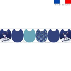 Kit bavoirs en éponge motif ours polaire - Création Stillistic