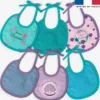 Kit bavoirs en éponge motif sirène