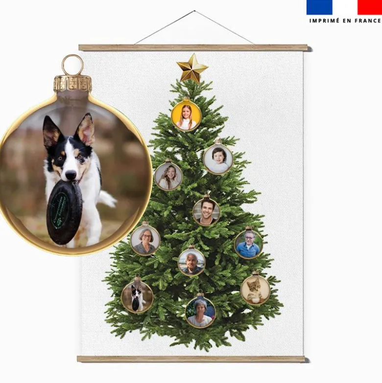 Kit boules de Noël personnalisé x10