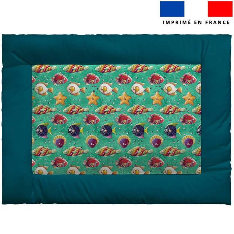 Kit couffin pour animaux motif poissons bonbons - Création Stillistic