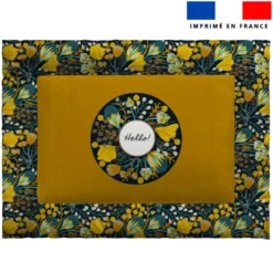 Kit couffin pour animaux motif fleur bohème