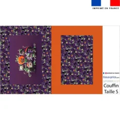 Kit couffin pour animaux motif Bal masqué Halloween - Création Stillistic