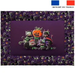 Kit couffin pour animaux motif Bal masqué Halloween - Création Stillistic
