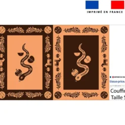 Kit couffin pour animaux motif éclat d'automne