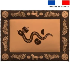 Kit couffin pour animaux motif éclat d'automne