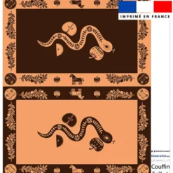 Kit couffin pour animaux motif éclat d'automne