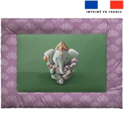 Kit couffin pour animaux motif Ganesh - Création Stillistic