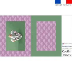 Kit couffin pour animaux motif Ganesh - Création Stillistic