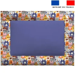 Kit couffin pour animaux motif chats colorés