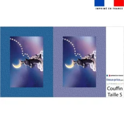 Kit couffin pour animaux motif chat sirius - Création Stillistic