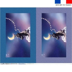 Kit couffin pour animaux motif chat sirius - Création Stillistic