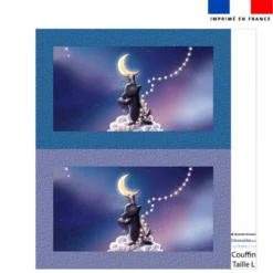 Kit couffin pour animaux motif chat sirius - Création Stillistic
