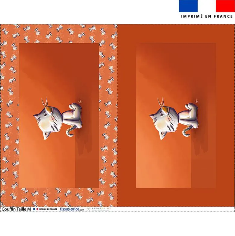 Kit couffin pour animaux motif bébé chat - Création Stillistic