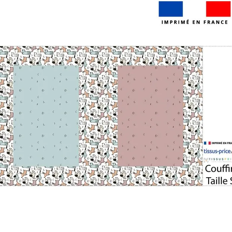 Kit couffin pour animaux motif chien