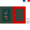 Kit couffin pour animaux motif Teckels de Noël - Création Stillistic