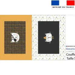 Kit couffin pour animaux motif chat gentleman