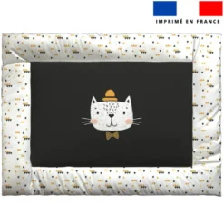 Kit couffin pour animaux motif chat gentleman