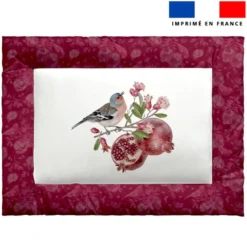 Kit couffin pour animaux motif pinson et grenade