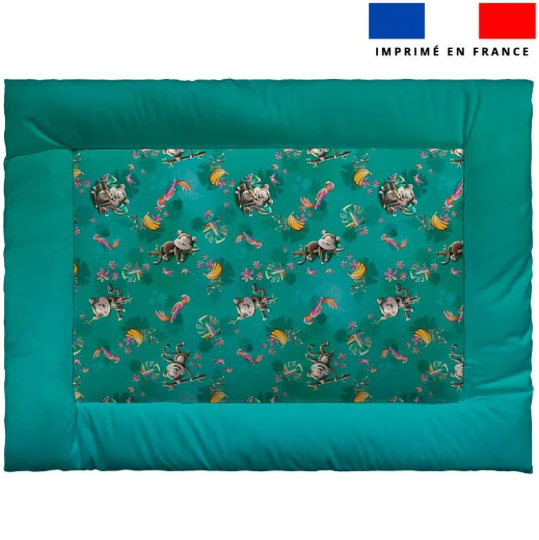 Kit couffin pour animaux motif singe dormeur - Création Stillistic