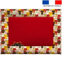 Kit couffin pour animaux motif chat maneki-neko