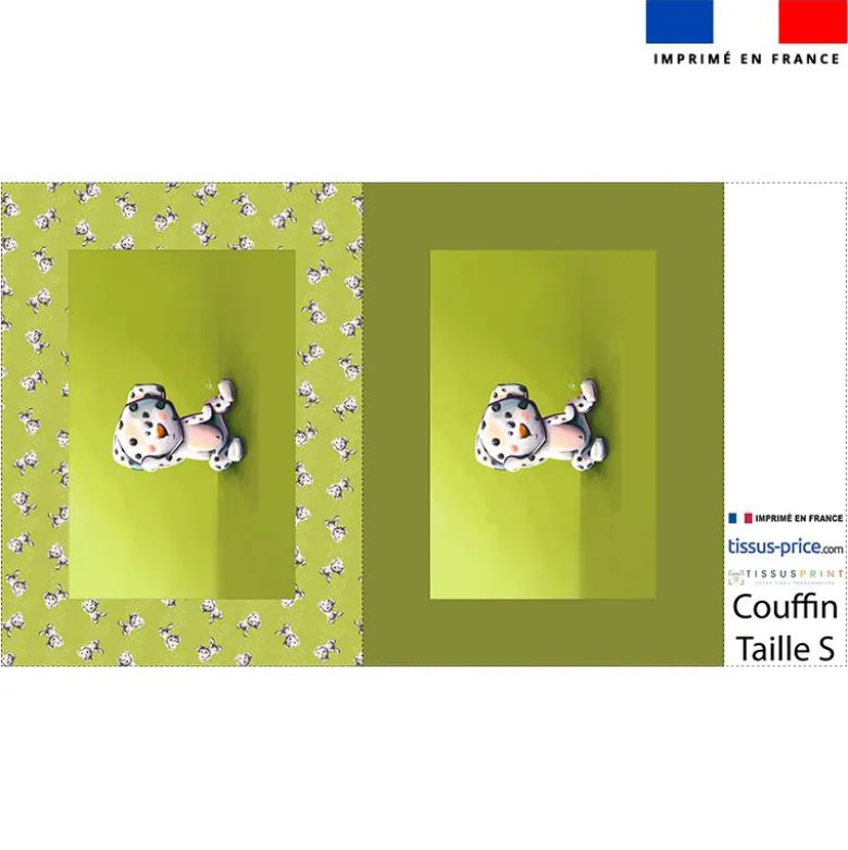 Kit couffin pour animaux motif bébé dalmatien - Création Stillistic